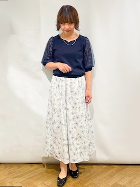 なかさん(レディース・157cm)の夏コーディネート