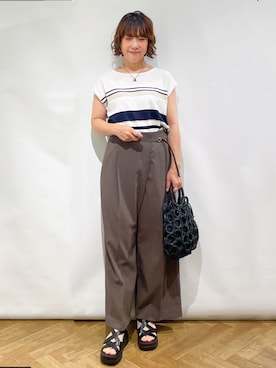 なかさん(レディース・157cm)の夏コーディネート
