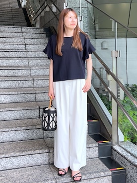 Risaさん（レディース・160cm）の夏コーディネート