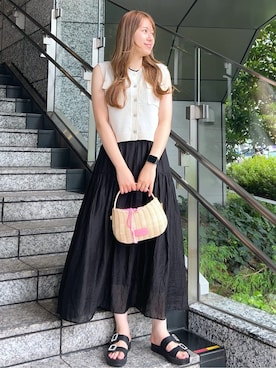 Risaさん(レディース・160cm)の夏コーディネート