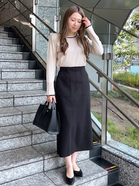 Risaさん(レディース・160cm)の春コーディネート