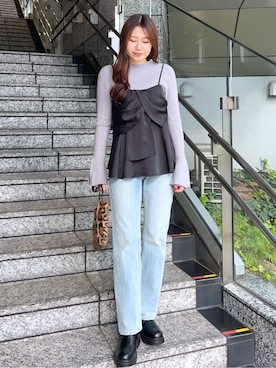 Risaさん(レディース・160cm)の冬コーディネート