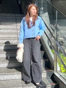 Risaさん（レディース・160cm）の冬コーディネート