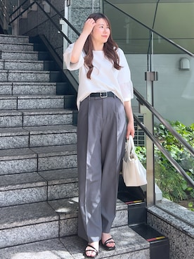 Risaさん（レディース・160cm）の春コーディネート