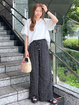 Risaさん（レディース・160cm）の夏コーディネート