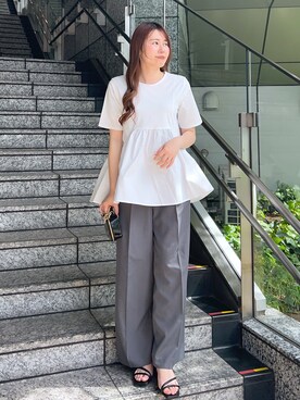 Risaさん（レディース・160cm）の春コーディネート