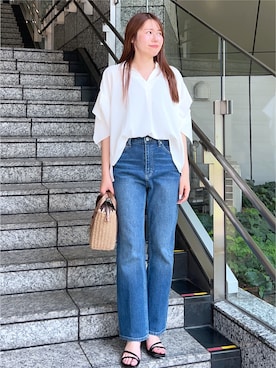Risaさん（レディース・160cm）の夏コーディネート