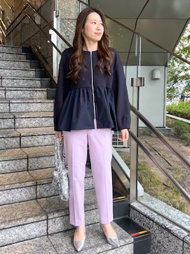 Risaさん（レディース・160cm）の春コーディネート