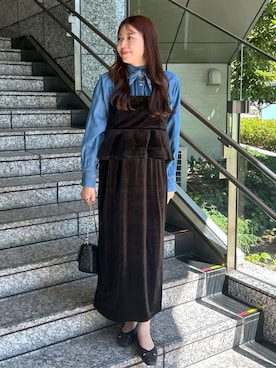 Risaさん(レディース・160cm)の秋コーディネート