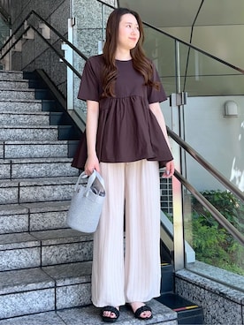 Risaさん（レディース・160cm）の夏コーディネート