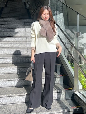 Risaさん(レディース・160cm)の冬コーディネート