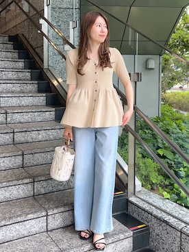 Risaさん(レディース・160cm)の春コーディネート
