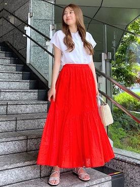 Risaさん(レディース・160cm)の夏コーディネート