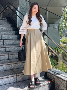 Risaさん(レディース・160cm)の春コーディネート