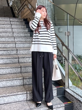 Risaさん（レディース・160cm）の春コーディネート