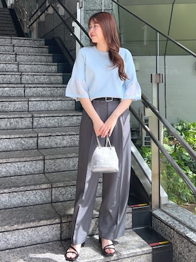 Risaさん（レディース・160cm）の春コーディネート