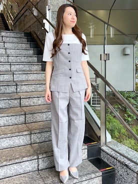 Risaさん（レディース・160cm）の夏コーディネート
