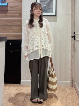 西。さん(レディース・153cm)の春コーディネート
