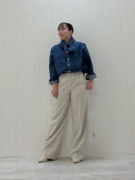 「UNTITLED（アンタイトル）のアイテム」を使った、ayakaさん（レディース・145cm）の春コーディネート