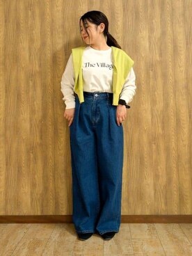 「DRESKIP（ドレスキップ）のアイテム」を使った、ｍｉｓａｋｉさん（レディース・154cm）の春コーディネート