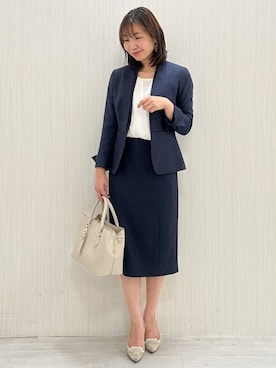 yuさん(レディース・154cm)の冬コーディネート