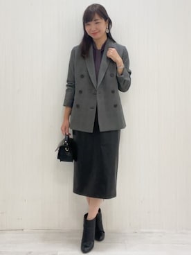 yuさん(レディース・154cm)の秋コーディネート