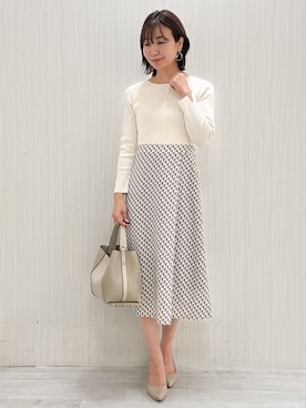 yuさん（レディース・154cm）の春コーディネート