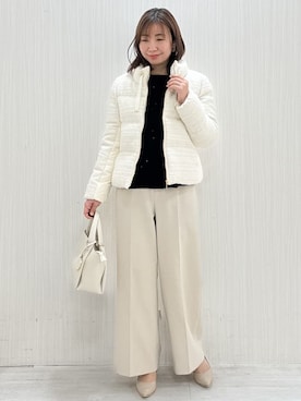 yuさん(レディース・154cm)の冬コーディネート