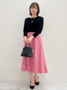 yuさん(レディース・154cm)の春コーディネート