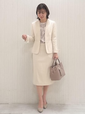 「COUP DE CHANCE（クードシャンス）のアイテム」を使った、yuさん（レディース・154cm）の冬コーディネート