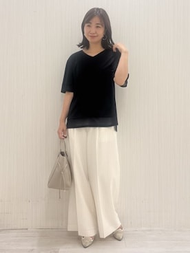 yuさん（レディース・154cm）の夏コーディネート