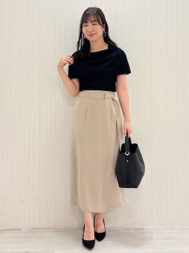 yuさん(レディース・154cm)の春コーディネート