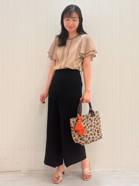 yuさん（レディース・154cm）の夏コーディネート