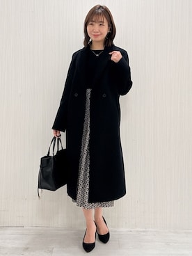 yuさん（レディース・154cm）の冬コーディネート