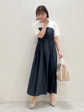 「grove（グローブ）のアイテム」を使った、yuさん（レディース・154cm）の春コーディネート