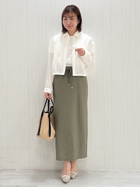 yuさん（レディース・154cm）の夏コーディネート