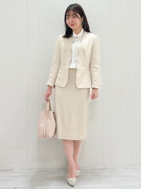 yuさん（レディース・154cm）の春コーディネート