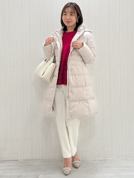 yuさん(レディース・154cm)の冬コーディネート