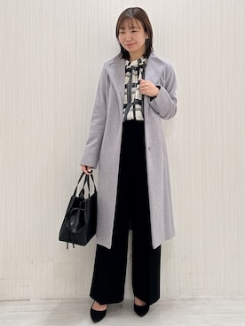 yuさん(レディース・154cm)の冬コーディネート