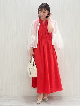 yuさん（レディース・154cm）の夏コーディネート