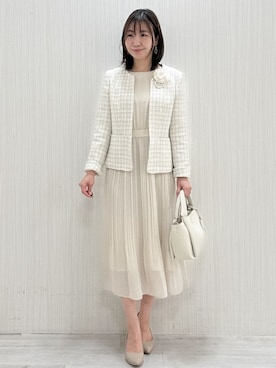 yuさん（レディース・154cm）の冬コーディネート