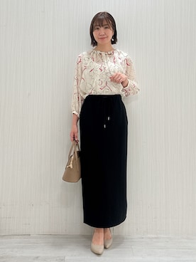yuさん（レディース・154cm）の春コーディネート