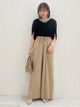 yuさん(レディース・154cm)の夏コーディネート
