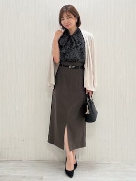 yuさん(レディース・154cm)の春コーディネート