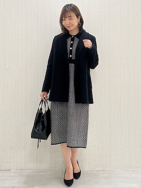 yuさん（レディース・154cm）の冬コーディネート
