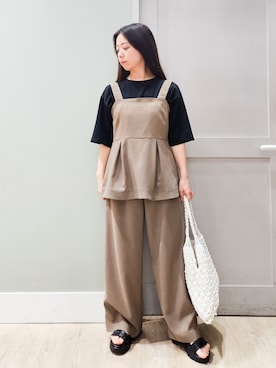 「grove（グローブ）のアイテム」を使った、maiさん（レディース・149cm）の夏コーディネート