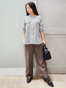 「Lee（リー）のアイテム」を使った、maiさん（レディース・149cm）の秋コーディネート