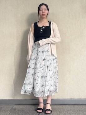 ささん(レディース・158cm)の夏コーディネート