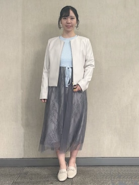 ささん(レディース・158cm)の春コーディネート
