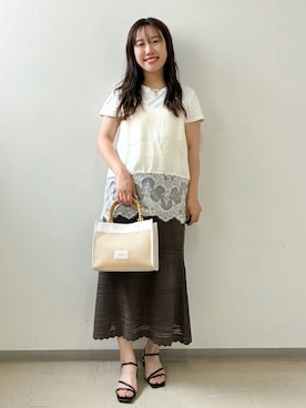 「index（インデックス）のアイテム」を使った、kurumiさん（レディース・159cm）の春コーディネート